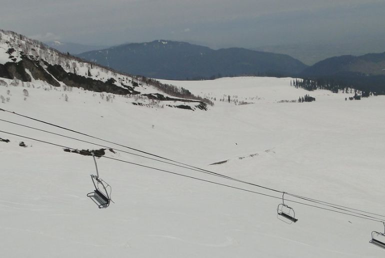 skiing in Gulmarg