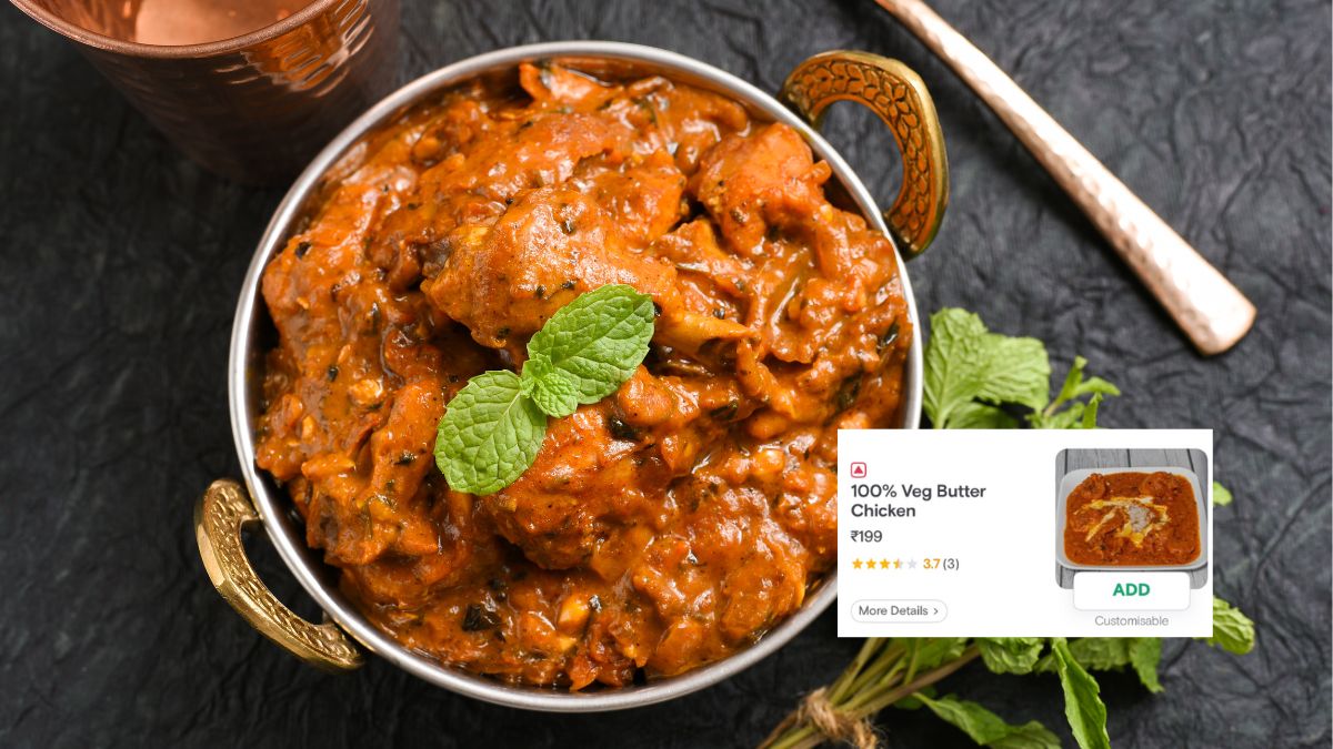 A Restaurant Sells 100% Veg Butter Chicken And Chicken Lovers Are 100% Confused
