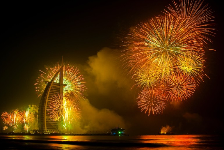 Firework in Dubai