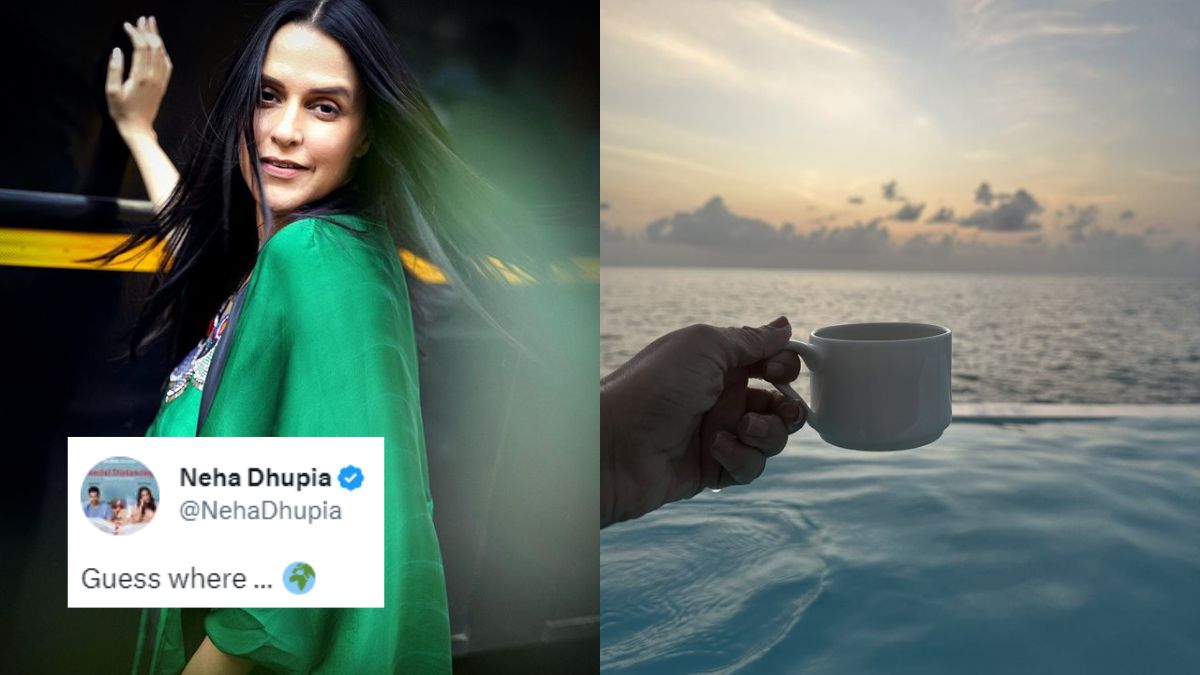 Neha Dhupia Asks The Netizens To Guess Where She Is, And The Responses Are Utterly Random