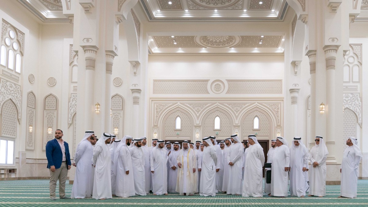 The Ruler Of Sharjah Inaugurated A New Mosque In Al Khan With A Capacity Of 1300 Worshippers! Details Inside