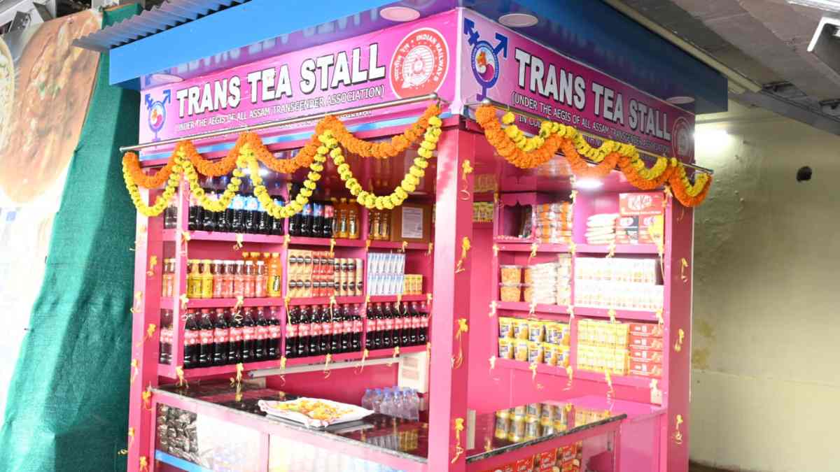 Indian Railways Launches Its First Transgender Tea Stall At Guwahati Railway Station