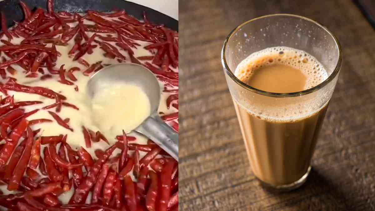 Twitter User Shares Mirchi Chai & Tweeple Are Serving Memes And Jokes Along With It