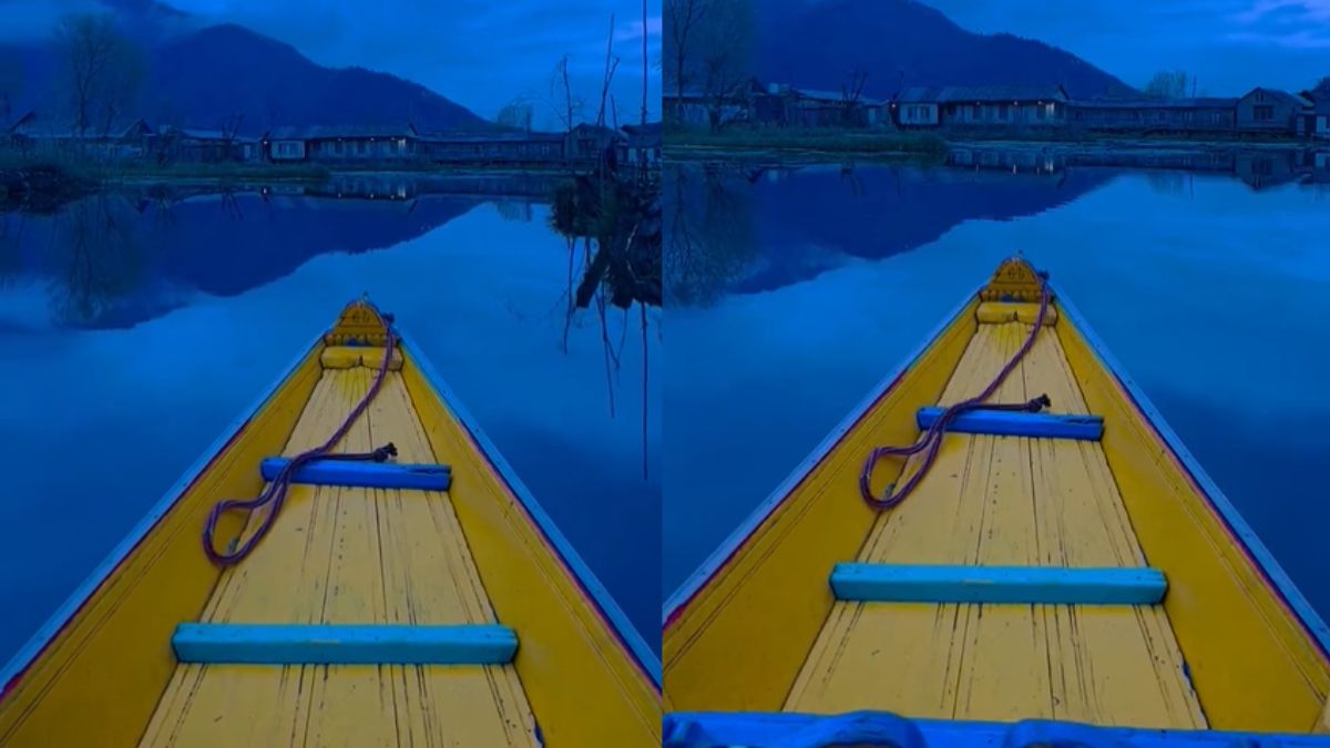Video Of Dawn Breaking Over Srinagar Will Bless Your Eyes, Heart & Soul. Watch!