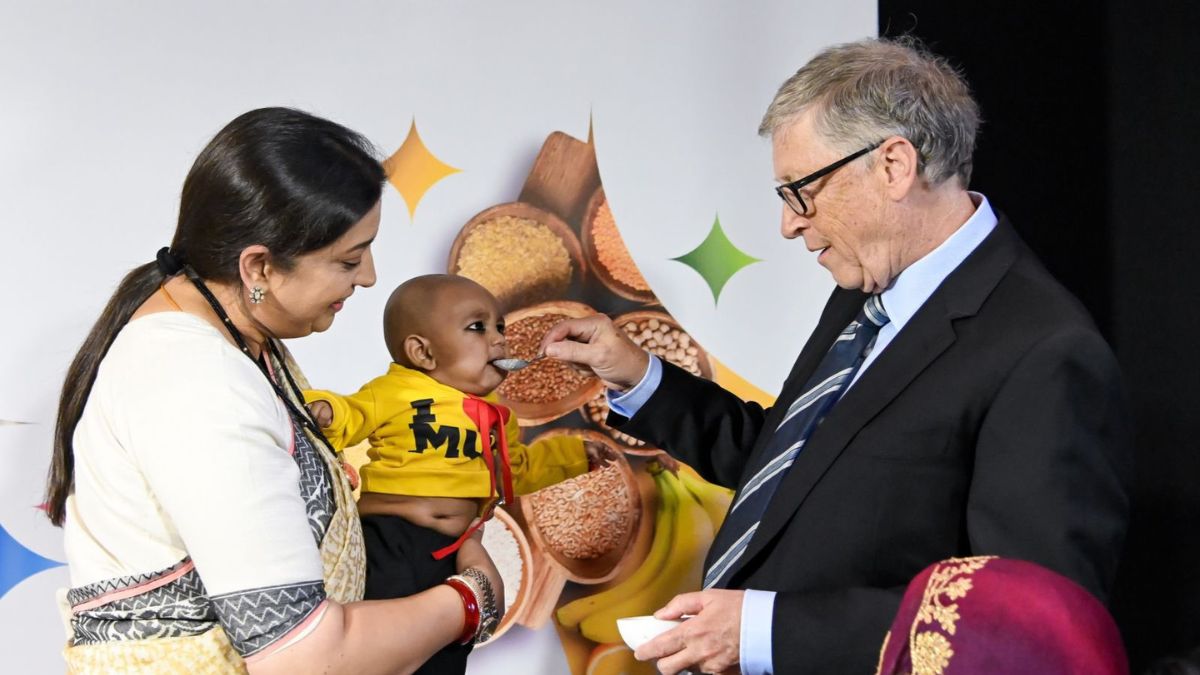 Bill Gates Visits India For The G20 Summit; Adds Tadka To Khichdi With Smriti Irani’s Help