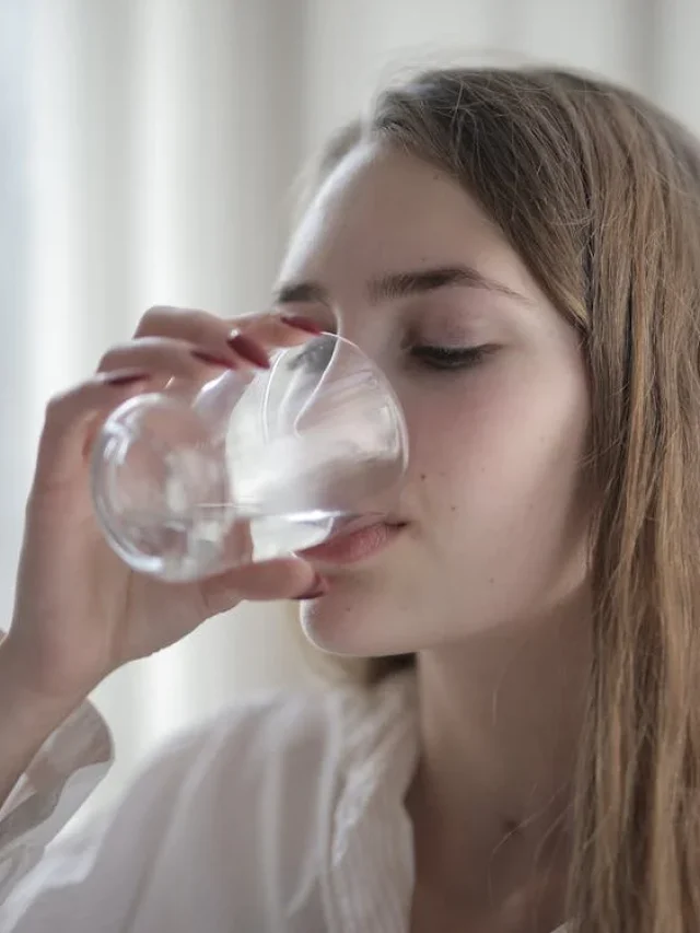 drinking water
