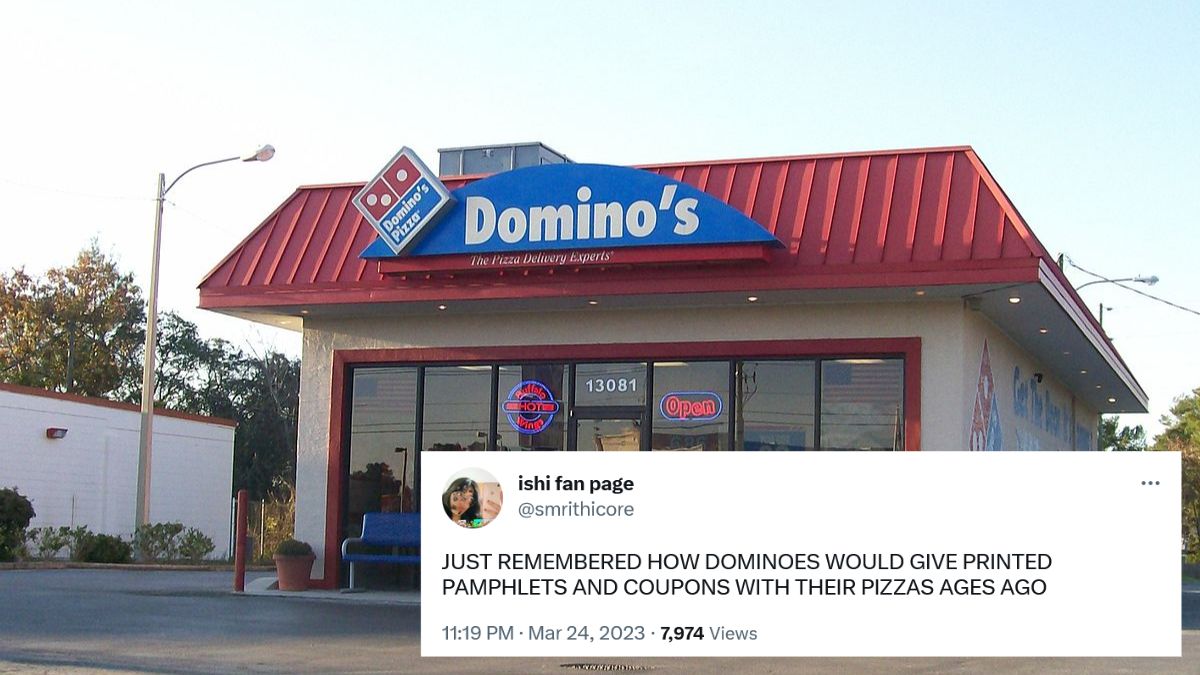 When Domino’s Used To Give Printed Coupons & Pamphlets, Netizens Are Feeling The Nostalgia