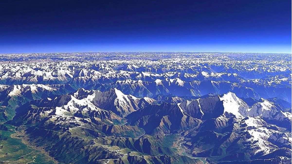 Take A Look At How Mesmerising The Himalayas Look From The Space
