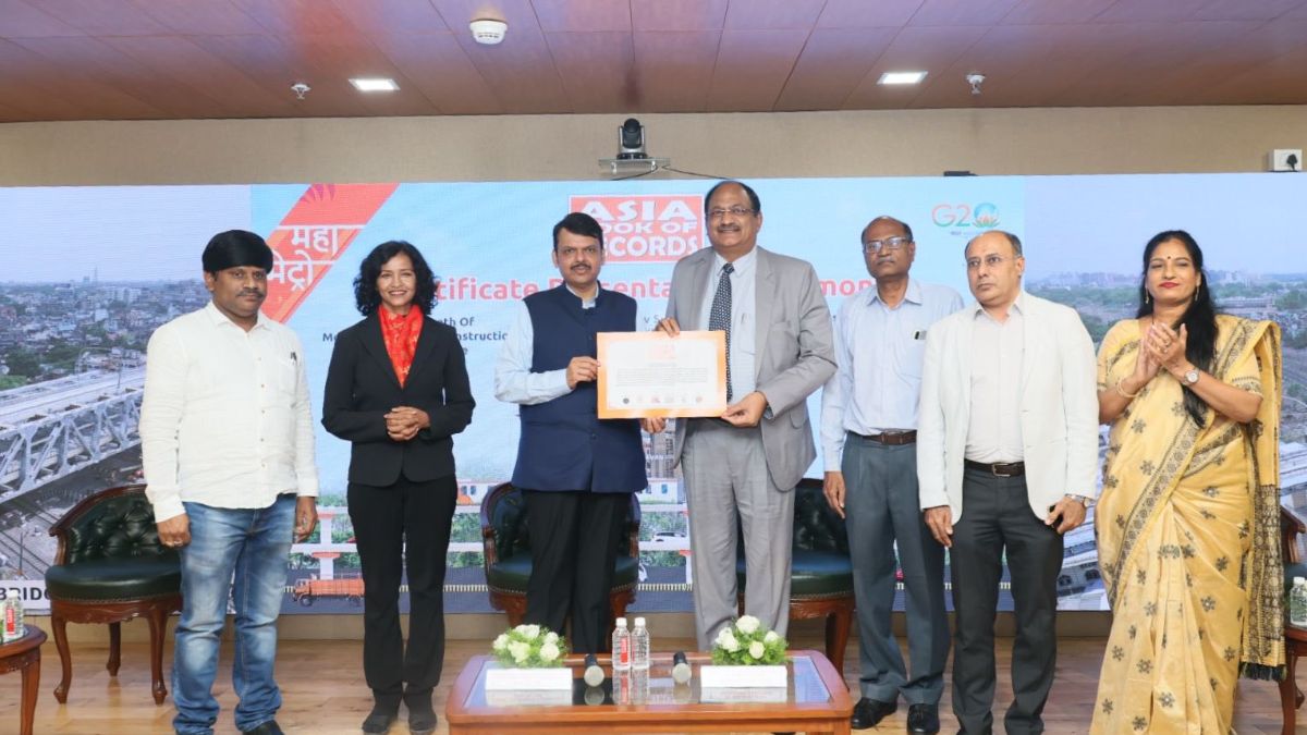 Nagpur Metro Receives Prestigious Asia Book Of Records Certificate! Here’s What’s Special About It