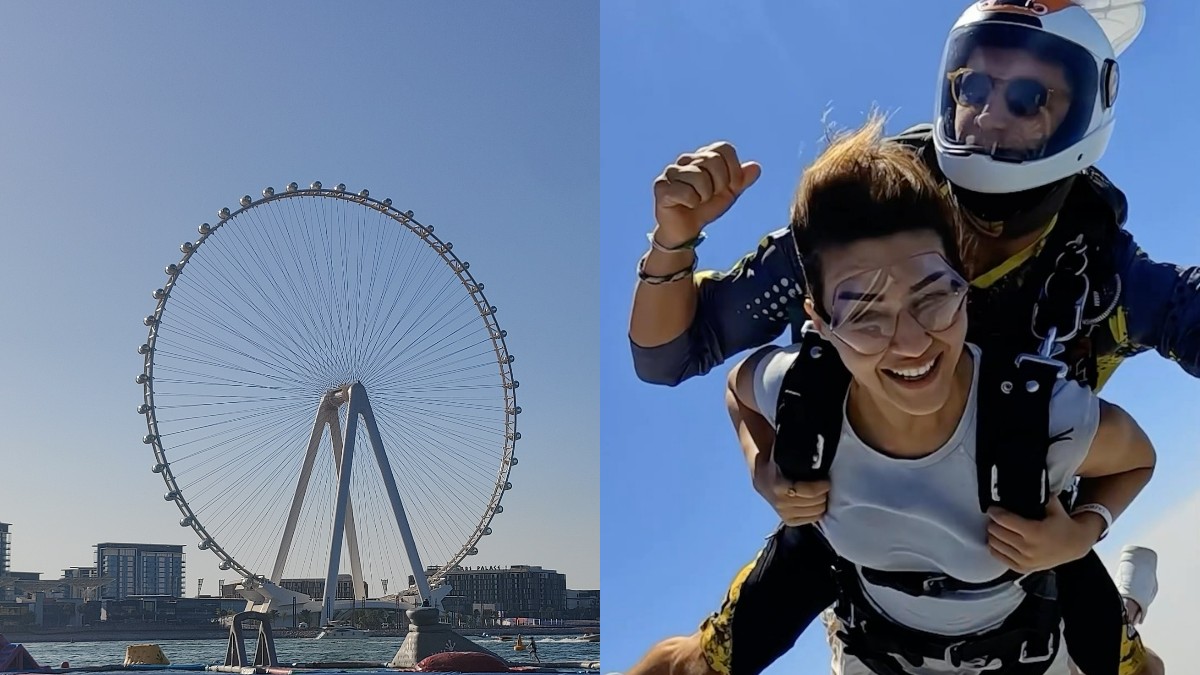 Kriti Sanon Goes Skydiving In Dubai & It Looks Super Exciting!