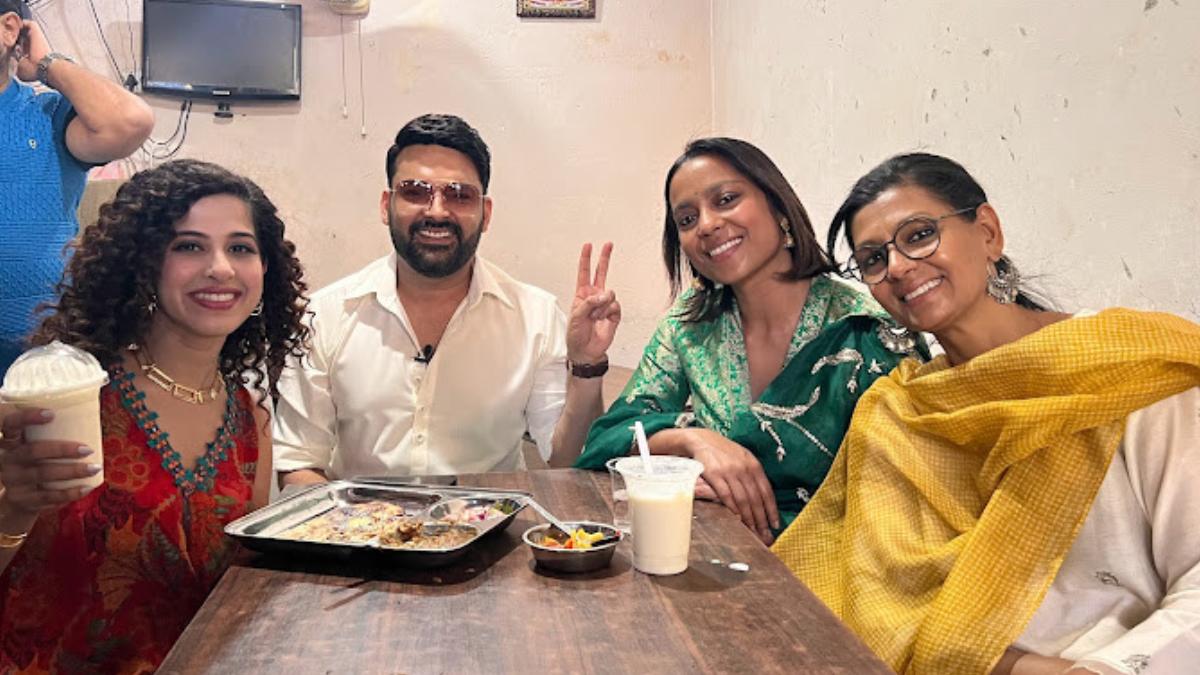 Kapil Sharma, Shahana Goswami & Nandita Das Enjoy A Delicious Meal At Kartar’s Pehelwan Kulcha