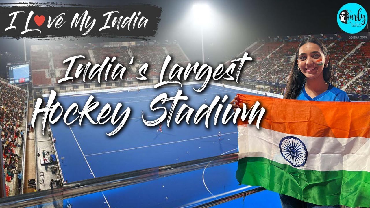 Visiting India’s Largest  Hockey Stadium | The Hockey World Cup 2023 In Odisha | Ep 68 | Curly Tales