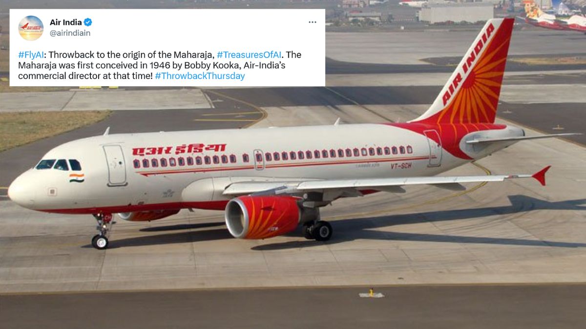 #ThrowbackThursday: Air India Posts About “Maharaja” Origin; Netizens Share Their Own Pics