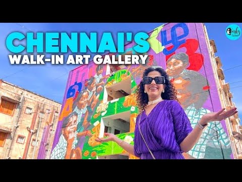 Chennai’s Walk-In Art Gallery| Asian Paints The Colorfull Walls Of India Ep 3 | Curly Tales