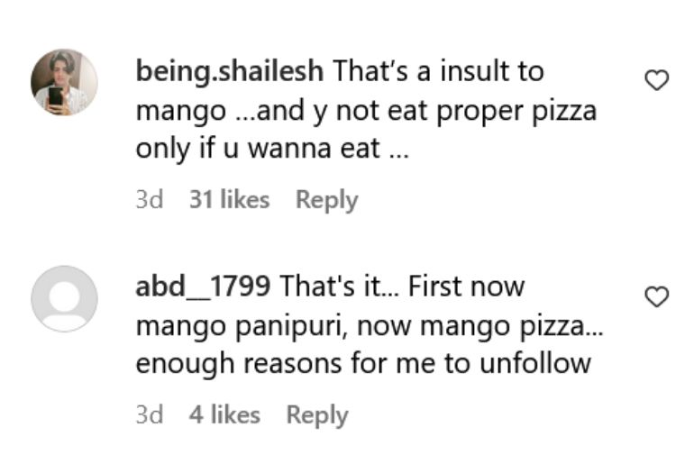 mango pizza 