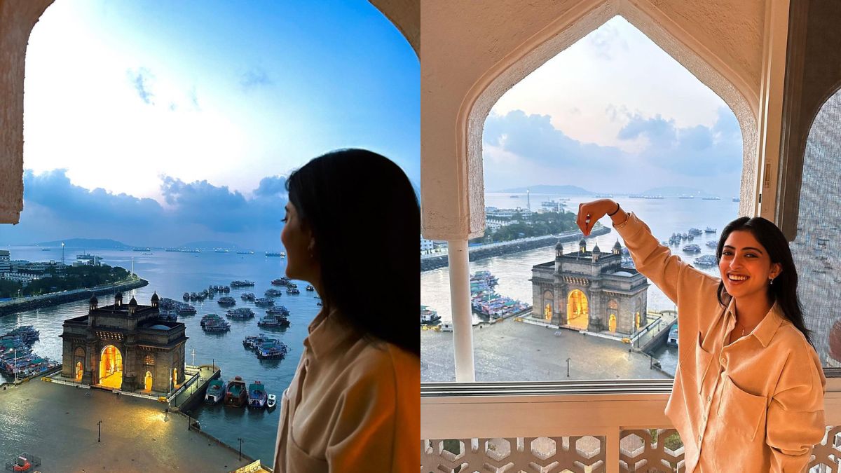 Navya Naveli Nanda Shares Mesmerising Early Morning Views Of Gateway Of India From Taj