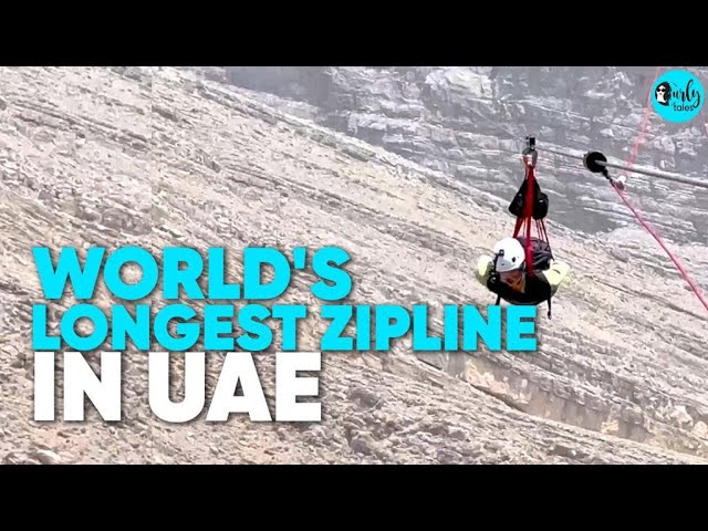 The World’s Longest Zipline In Jebel Jais, UAE Ranging 2.8 Kms