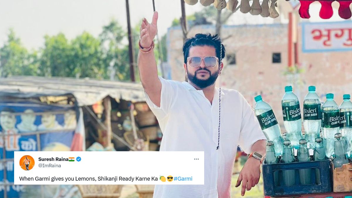 Suresh Raina’s Cheeky Tweet On Shikanji Is Your Cue To Have Some STAT!