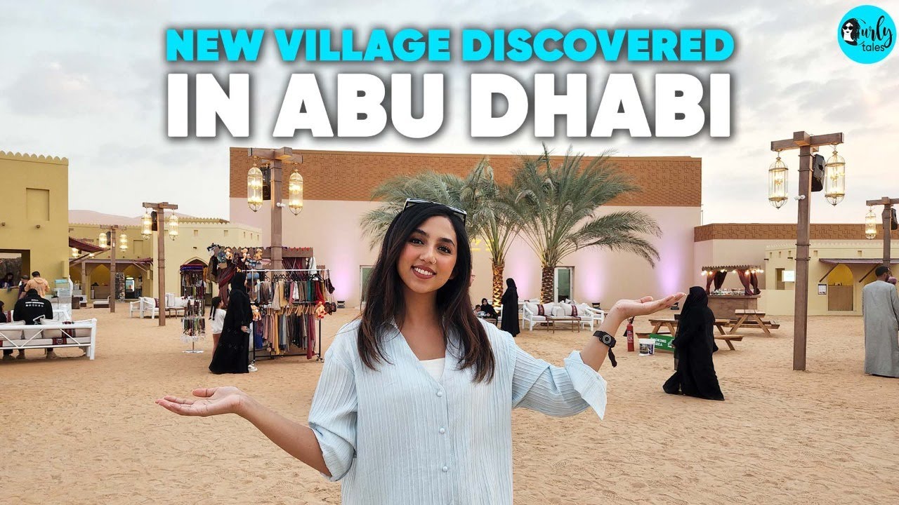 Explore A New Village In The Middle Of A Desert In Abu Dhabi | Liwa Village |