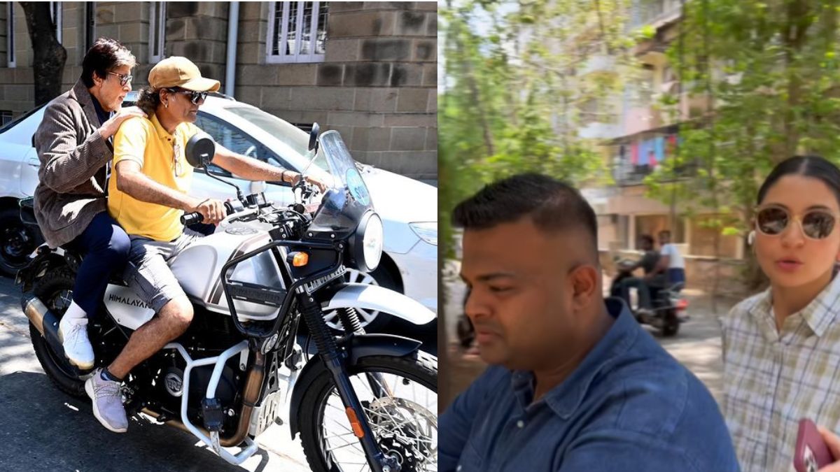 Big B-Anushka Sharma Drive Helmetless; Mumbai Police To Take Action