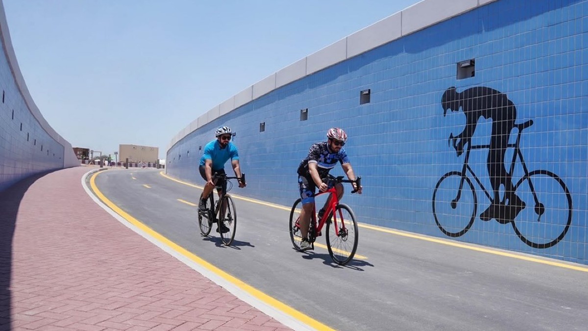 This New Tunnel Opened By The Dubai RTA In Al Meydan Can Accommodate 800 Bicyclists Per Hour!