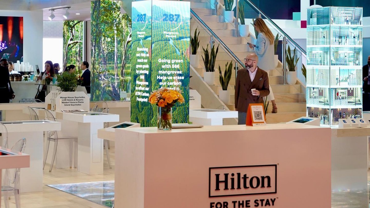 Hilton Bags Sustainable Stand Award At Arabian Travel Market Held At Dubai World Trade Centre