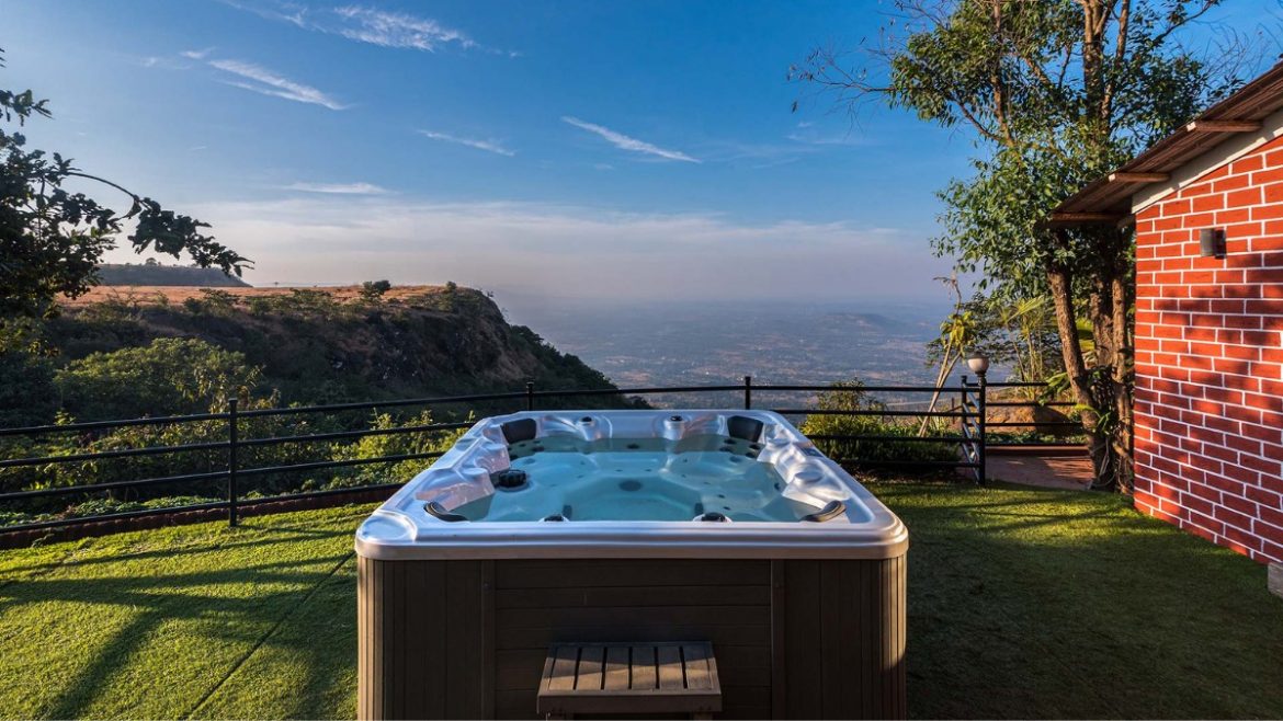 Jacuzzi with a view