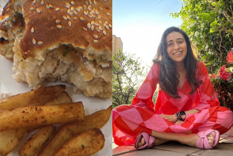 Rhea Kapoor & Tabu Treated Karisma Kapoor With Burgers & Biryani And It Was Yum!