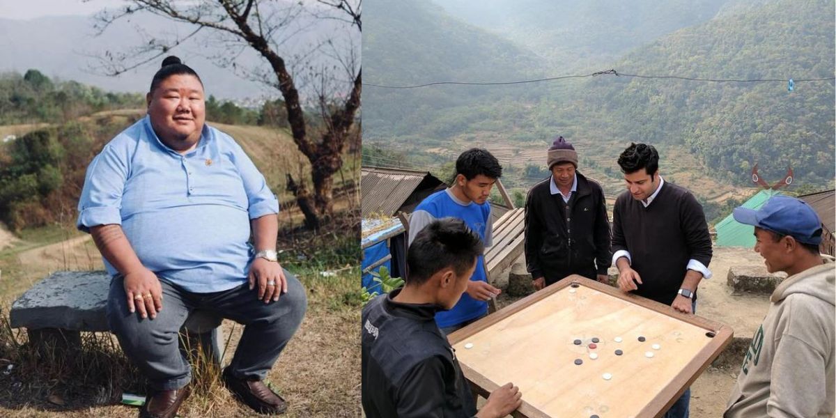 Nagaland Min Temjen Imna Along Spots Chef Kunal Kapur Playing Carrom In The Mountains