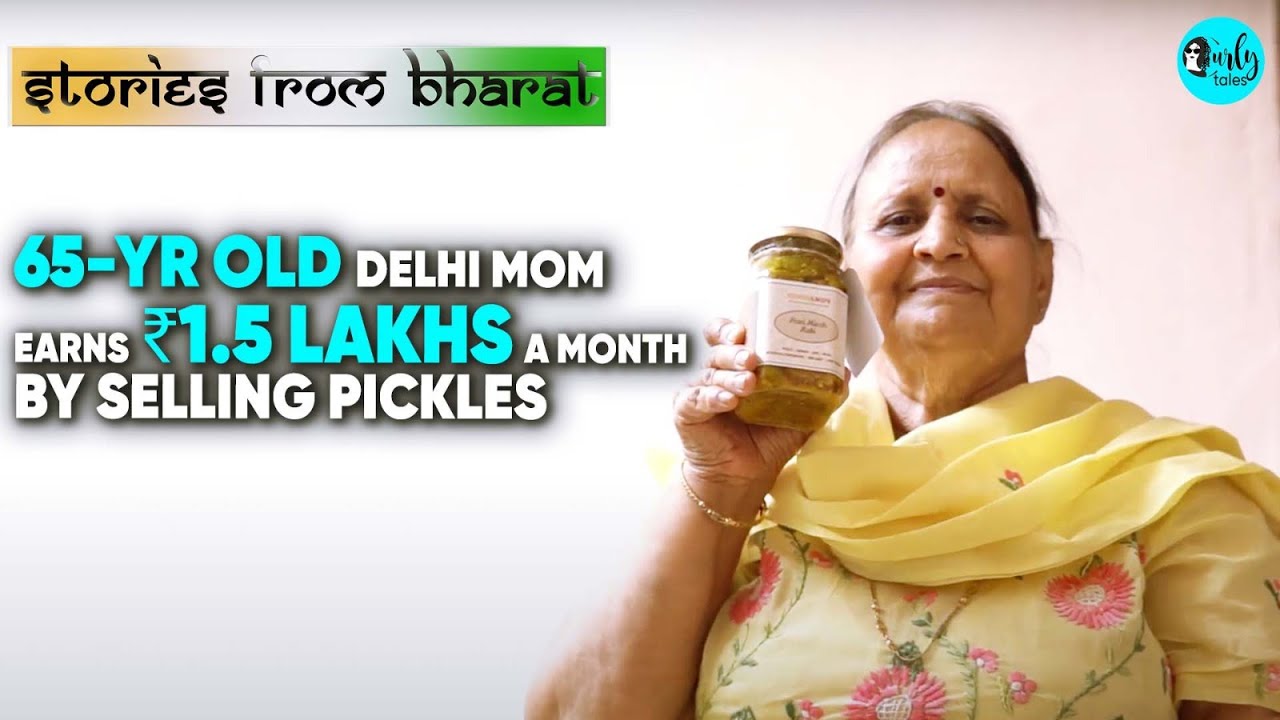 65-Year-Old Delhi Mom Earns ₹1.5 Lakhs A Month By Selling Pickles