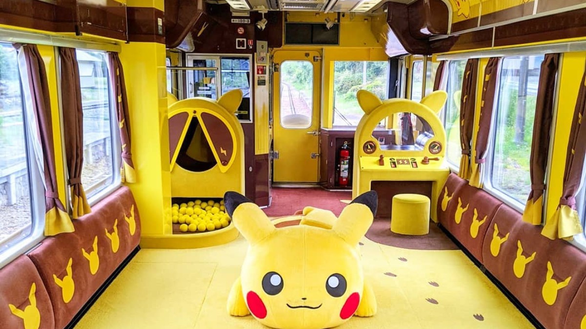 This Pikachu Train In Japan Will Make You Go Pikachu-Choo! Deets Inside!