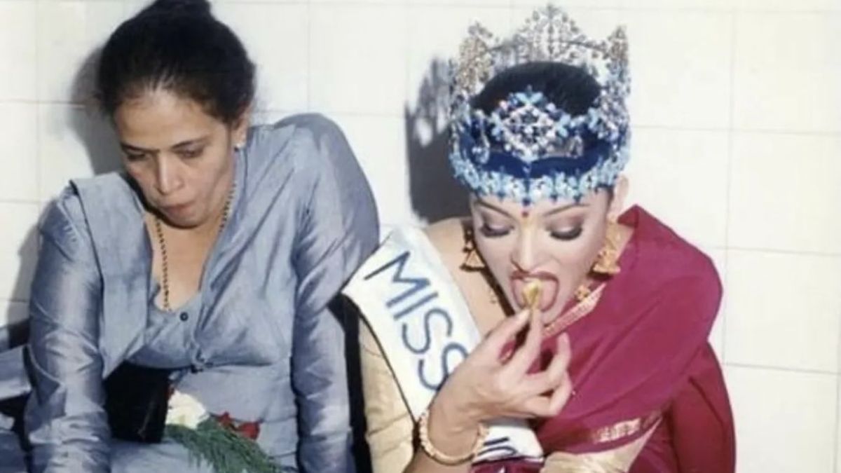 Throwback: Miss World Aishwarya Rai Savouring Lunch Has Netizens Lauding Her Humility