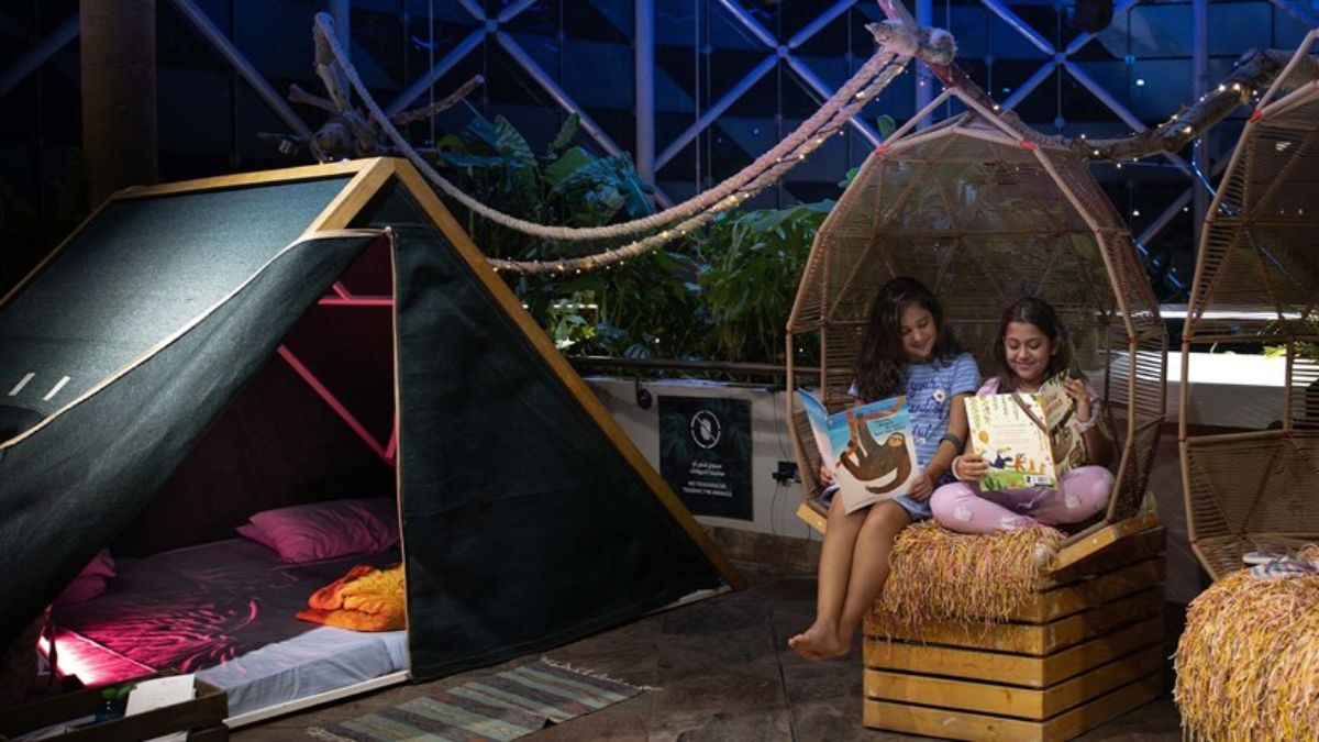 Camping Goes Greener This Summer! Book Your Indoor Tent At Green Planet, Dubai