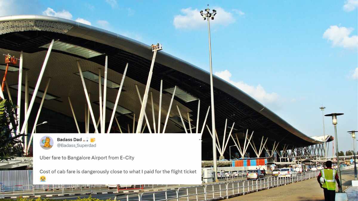 Cab Fares From Electronic City To Bangalore Airport Cost Up To ₹4000; Internet Says Flights Cheaper!