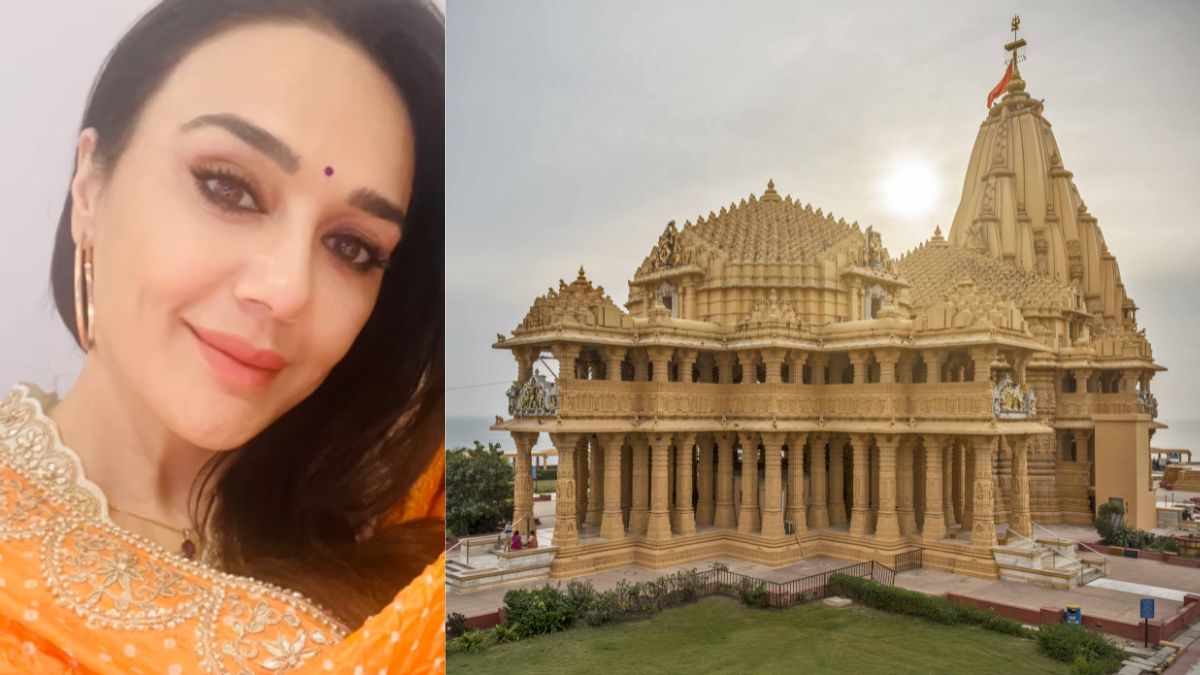 Preity Zinta Wants To Take Her Mom To 12 Jyotirlingas, Visits Gujarat’s Somnath Temple First