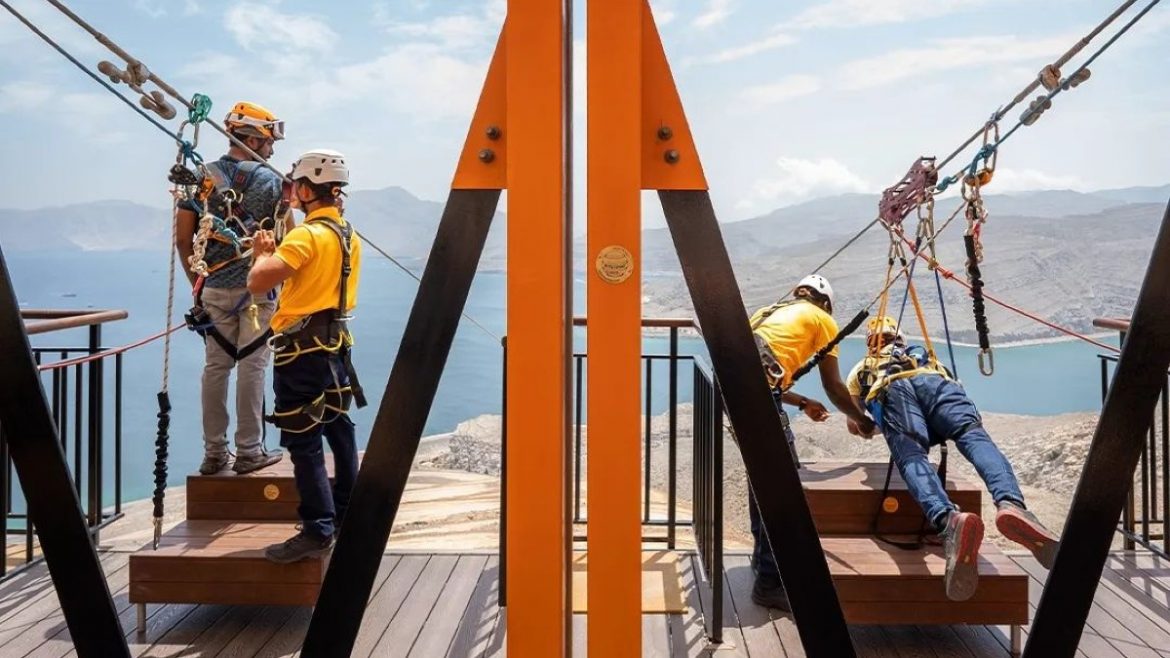 Attention Thrill Seekers, Oman Now Has The World's Longest Zipline Over