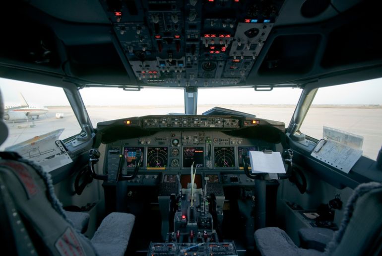 air india cockpit