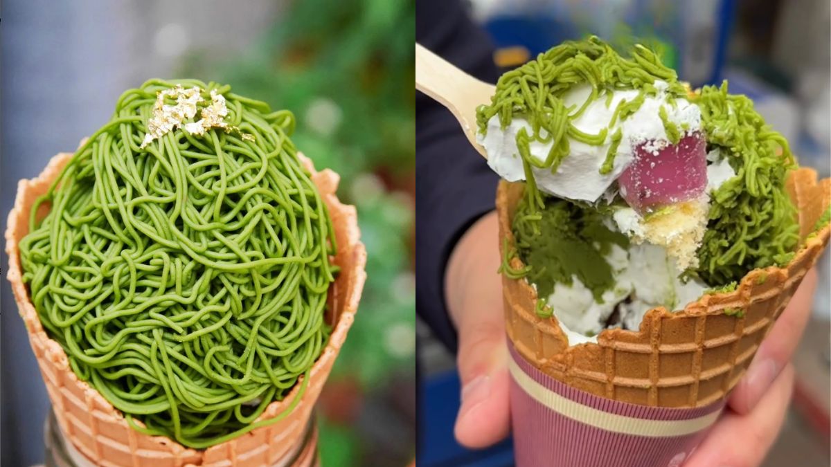 Japanese Viral Dessert Matcha Mont Blanc Is A 10-Layered Heavenly Delicacy!