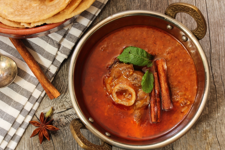 Andhra Gongura Mutton Curry recipe