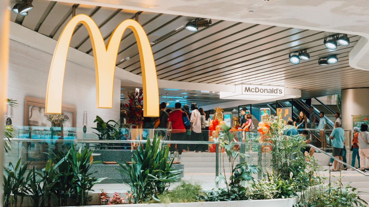 Changi airport McDonald's