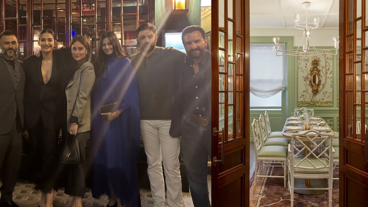 Kareena Kapoor Saif Ali Khan Sonam Kapoor And Fam Dine At This Swanky London Restaurant