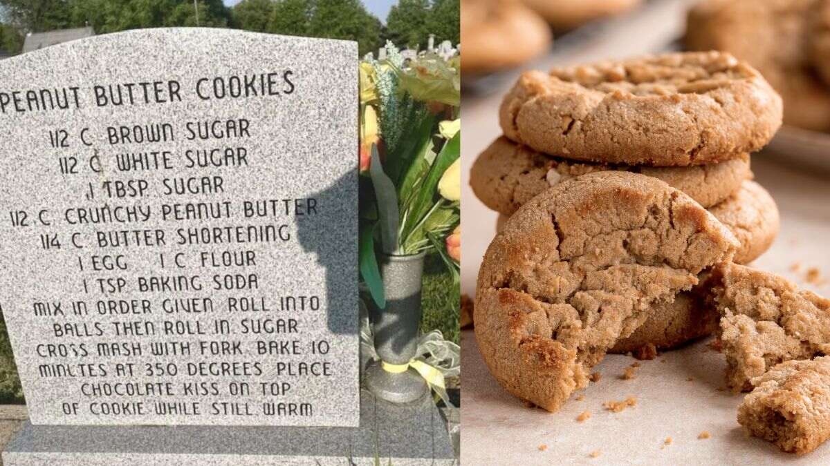 Taking Recipe To The Grave, Quite Literally! An Engraved Recipe On A Tombstone Is Going Viral