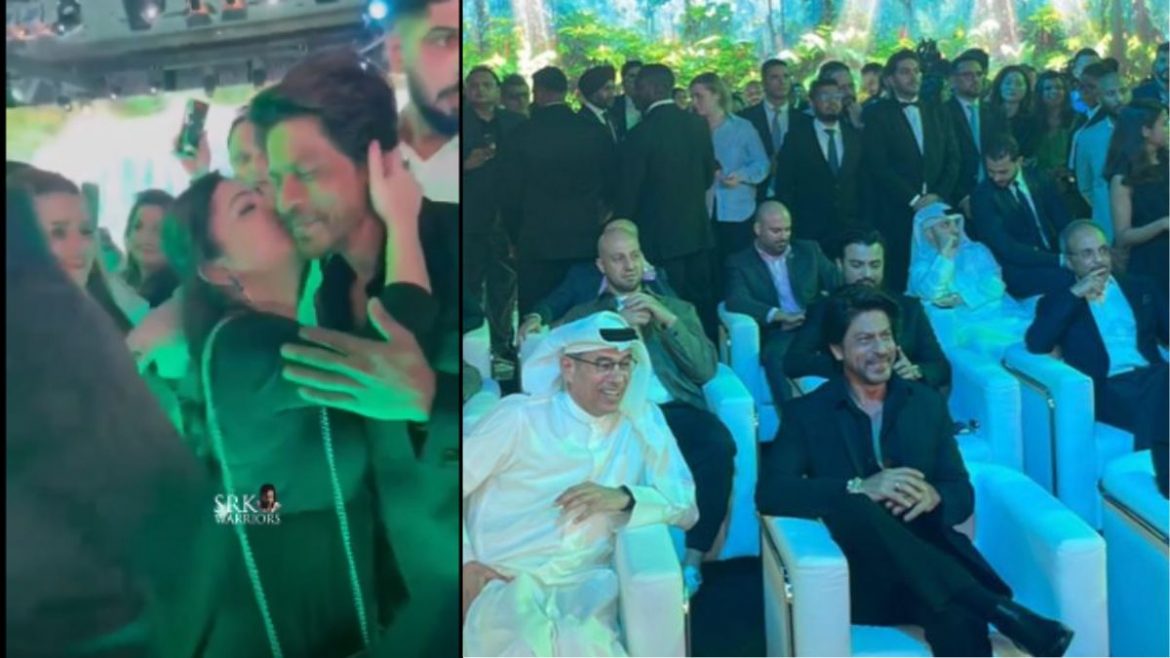Fan Kisses Shah Rukh Khan In Dubai Netizens Left Furious Want To Put Her In Jail 