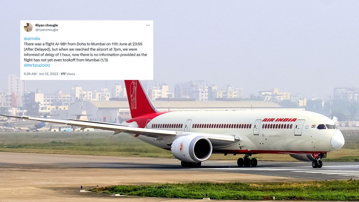 Passengers Tweeted To Ratan Tata After Air India Mumbai-Doha Flight Was Delayed For 17 Hrs!