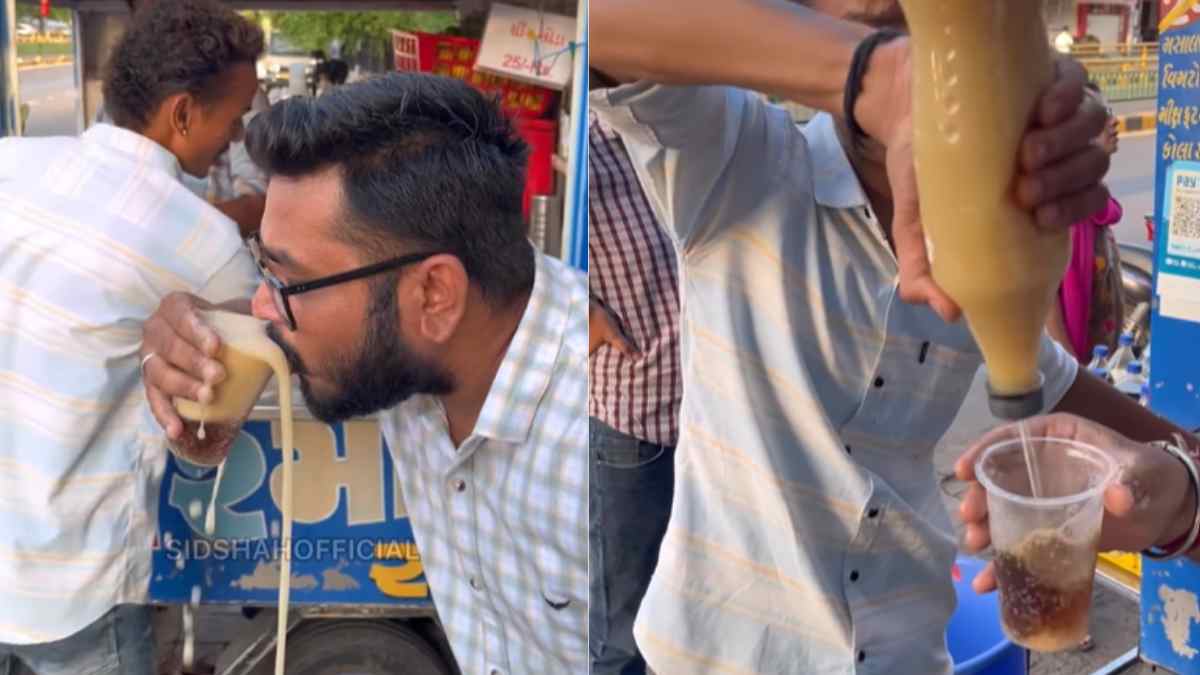 “Stop, Break, Relax”, That’s How You Drink Ahmedabad’s Viral AK47 Soda!