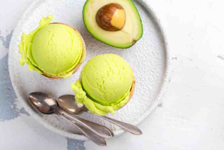 avocado ice cream 