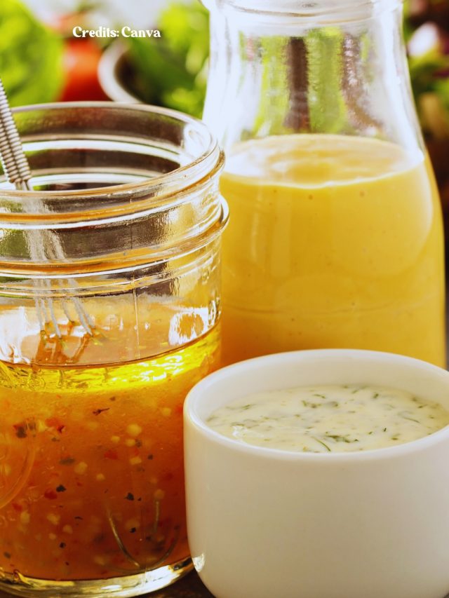 8 Easiest Salad Dressings To Make At Home