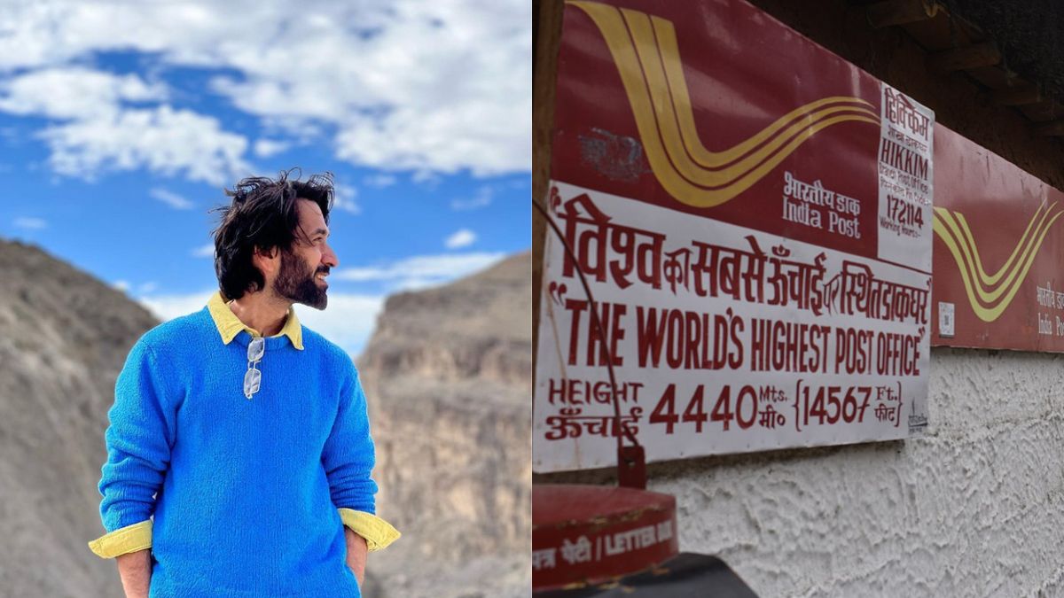 Actor Nakuul Mehta Surprises His Wife With A Postcard Sent From The Highest Post Office In India!