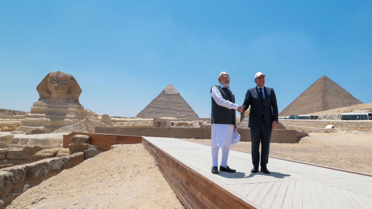 From Pyramids Of Giza To Al-Hakim Mosque, 5 Highlights Of PM Modi’s Trip To Egypt