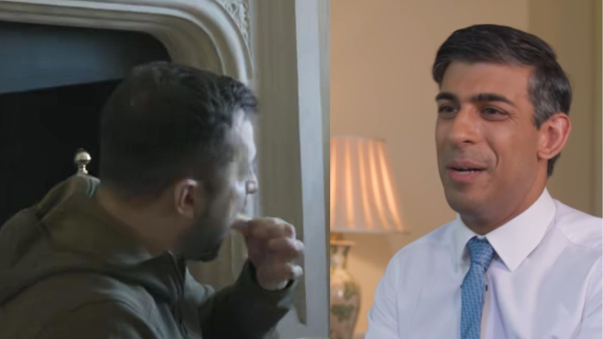 UK PM Rishi Sunak Shares Barfi Made By His Mother With Ukraine President Zelensky; Video